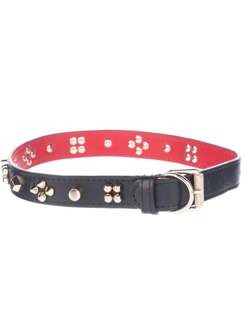 Christian Louboutin leather collar